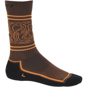 Pánské ponožky viking boosocks heavy man hnědá/oranžová 39-41