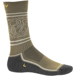 Pánské sportovní ponožky viking boosocks heavy zelená šedá 39-41