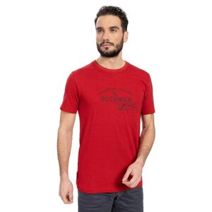 Pánské tričko bushman mawson červená xxl