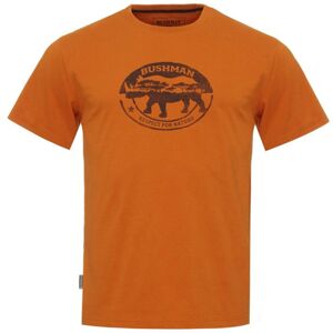 Pánské tričko bushman path oranžová l
