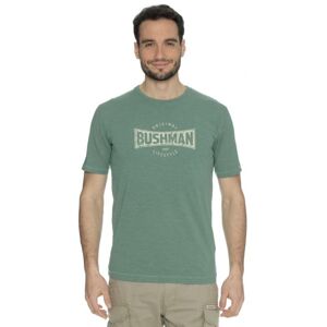 Pánské tričko bushman symbol zelená l