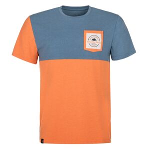 Pánské tričko kilpi melang-m oranžová 3xl