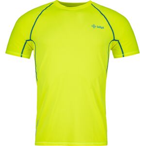 Pánské tričko kilpi rainbow-m žlutá  3xl