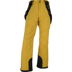 Pánské zimní lyžařské kalhoty kilpi methone-m žlutá   4xl