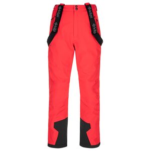 Pánské zimní lyžařské kalhoty kilpi reddy-m červená 4xl