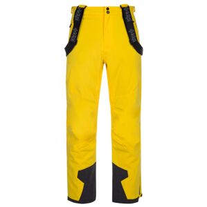 Pánské zimní lyžařské kalhoty kilpi reddy-m žlutá l