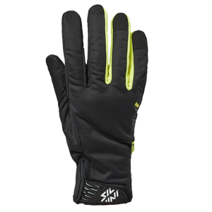 Pánské zimní rukavice silvini ortles černá/neonově žlutá xl