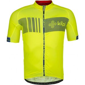 Pánský cyklistický dres  kilpi chaser-m žlutá  s