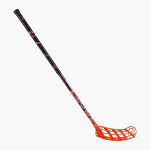 Realstick Florbalová hokejka Realstick Round Black/Orange 28 Flex, 101cm, L