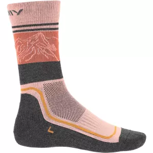 Sportovní ponožky viking boosocks heavy lady růžová/šedá 35-37