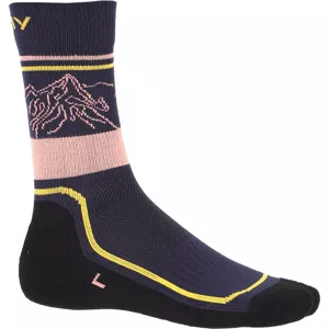 Sportovní ponožky viking boosocks heavy lady tmavě modrá/růžová 35-37