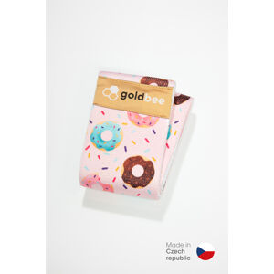 Odporová guma goldbee bebooty donuts růžová m