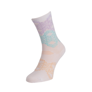 Unisex cyklo ponožky silvini dogana bílá 42-44