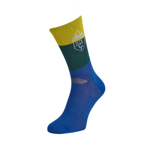 Unisex cyklo ponožky silvini ferugi modrá 42-44