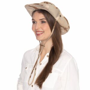 Unisex klobouk bushman hobo hnědá 60