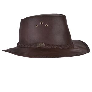 Unisex klobouk bushman packaway hnědá l