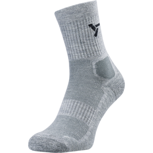 Unisex merino ponožky silvini lattari šedá/černá 34-35