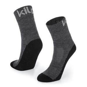 Unisex outdoorové ponožky kilpi lirin-u černá 39