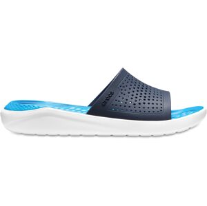 Unisex pantofle crocs literide slide tmavě modrá/bílá 37-38