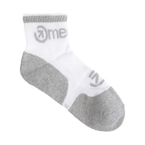 Unisex ponožky meatfly middle bílá l