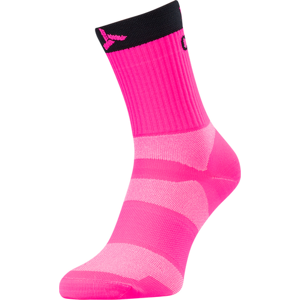 Unisex ponožky silvini orato růžová/tmavě šedá 36-38