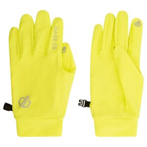 Unisex rukavice dare2b cogent ii neonově žlutá s/m