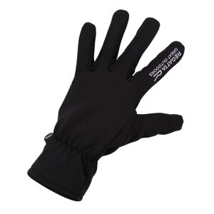 Unisex rukavice regatta softshell glove ii černá s
