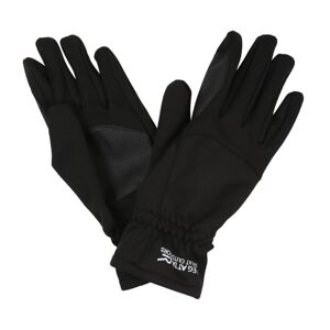 Unisex rukavice regatta softshell glove iii černá s
