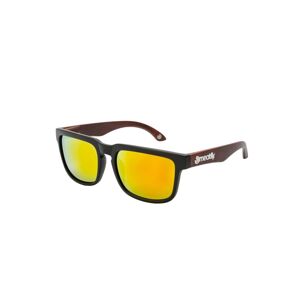 Unisex sluneční brýle meatfly memphis černá/hnědá one size