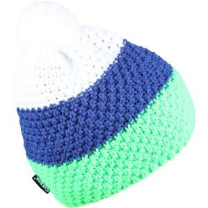 Unisex zimní čepice sherpa gemma bílá/modrá/zelená uni